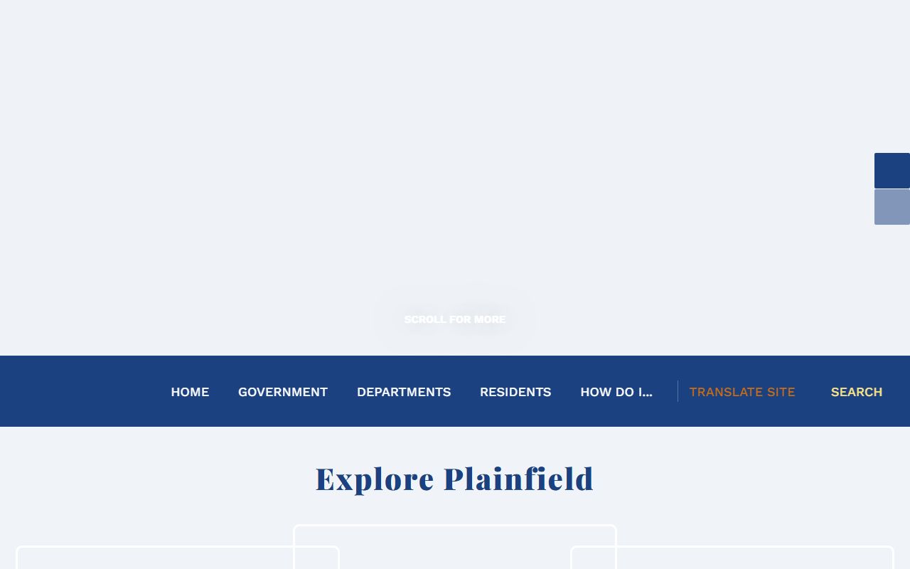 Plainfield City Clerk office for death index and vital records requests