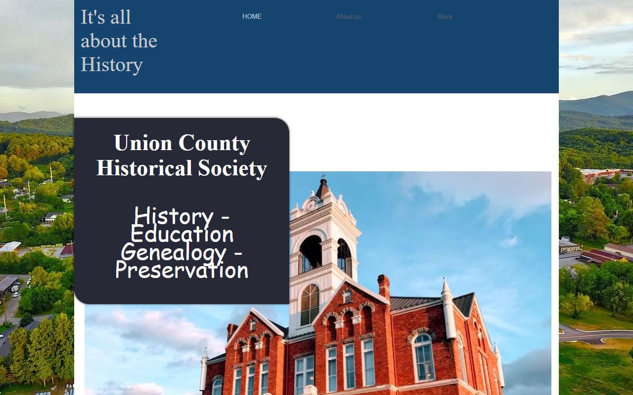 Union County Historical Society page for genealogy and death index research